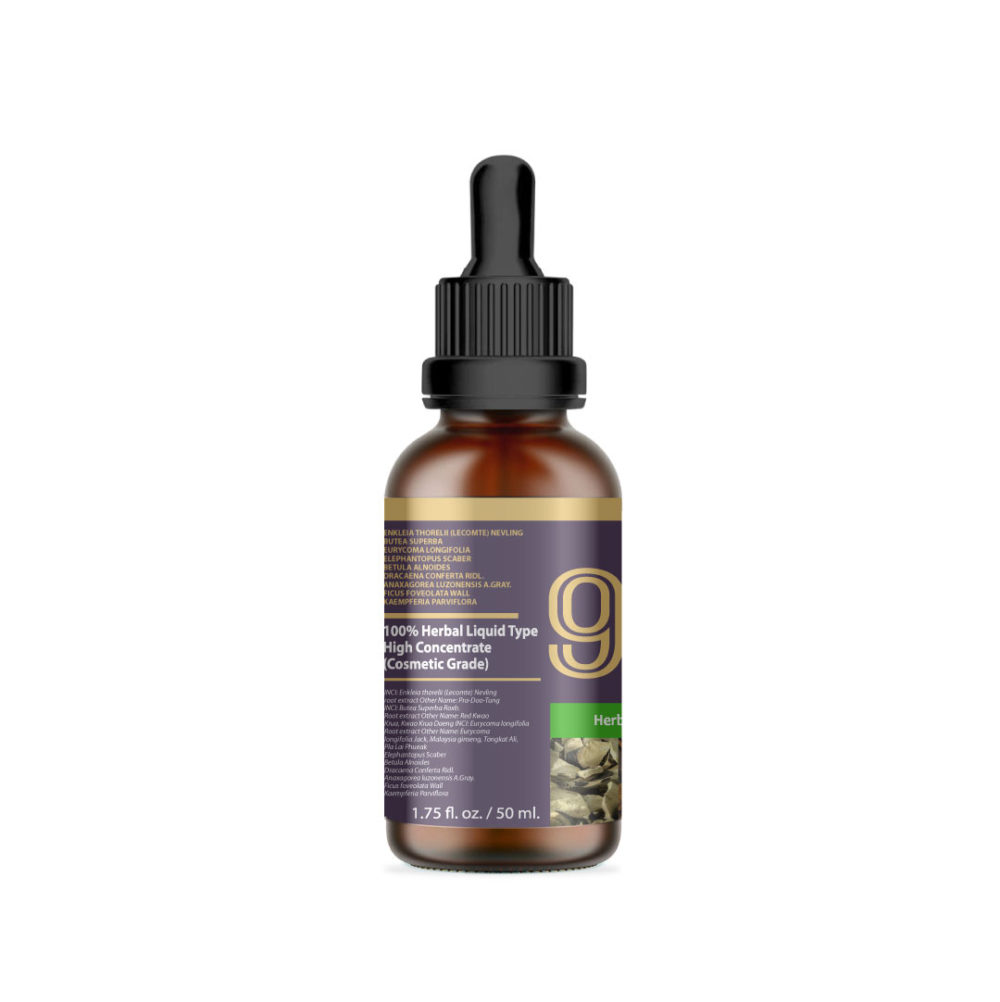 (9in1) Herbal Extract in Liquid Type 50 ml. (High Concentration) L